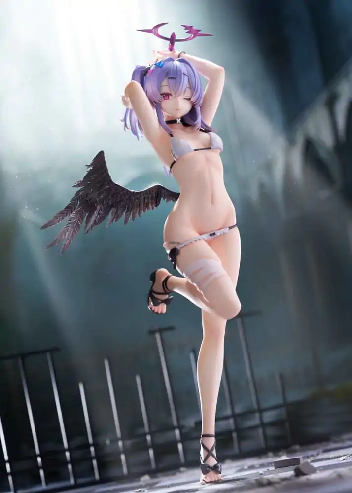 Izvirna Ilustracija PVC Kip 1/7 Niya Swimsuit Ver. Ilustracija Aiko AmiAmi Limited Ver. 27 cm fotografija izdelka