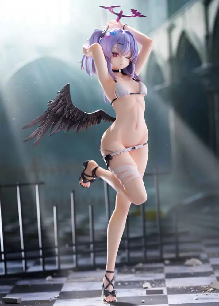 Izvirna Ilustracija PVC Kip 1/7 Niya Swimsuit Ver. Ilustracija Aiko AmiAmi Limited Ver. 27 cm fotografija izdelka
