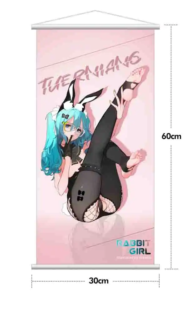 Original Illustration PVC Kip 1/7 Rabbit Girl illustration by Gen Grandia Limited Edition 18 cm fotografija izdelka