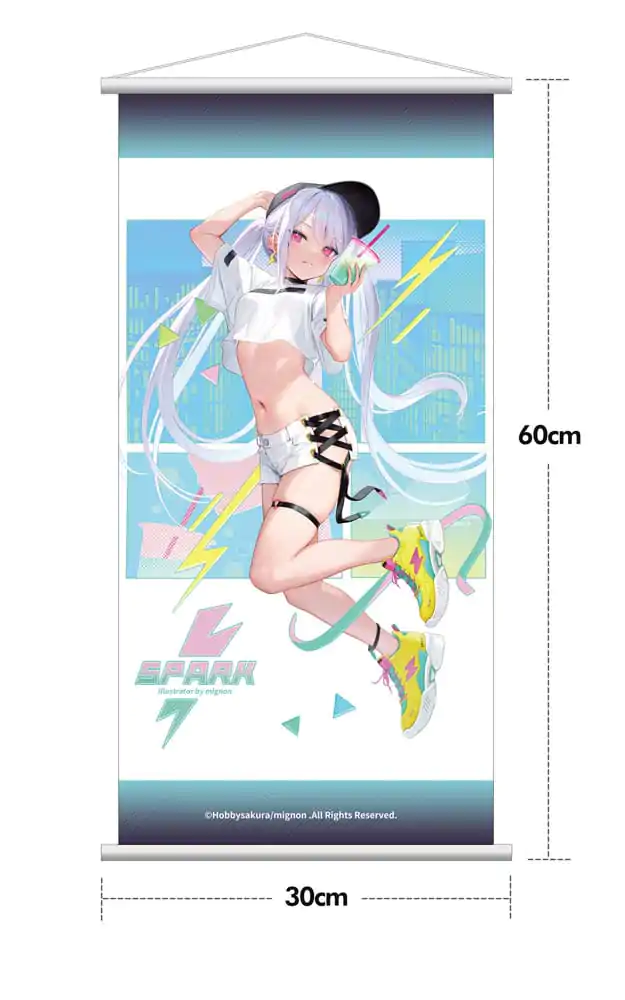 Original Illustration PVC Kip 1/7 Spark illustration by mignon Deluxe Edition 28 cm fotografija izdelka