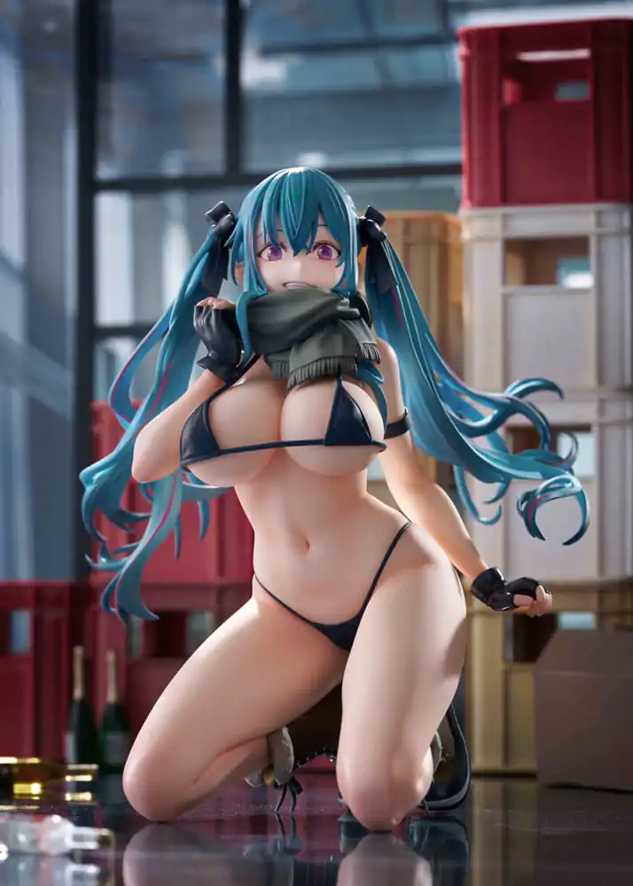 Originalna ilustracija PVC Kip 1/7 Warehouse Aoko Illustration by FreeStyle 16 cm fotografija izdelka