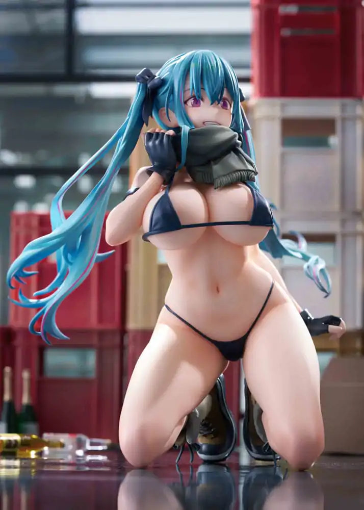 Originalna ilustracija PVC Kip 1/7 Warehouse Aoko Illustration by FreeStyle 16 cm fotografija izdelka