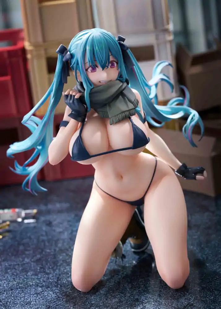 Originalna ilustracija PVC Kip 1/7 Warehouse Aoko Illustration by FreeStyle 16 cm fotografija izdelka