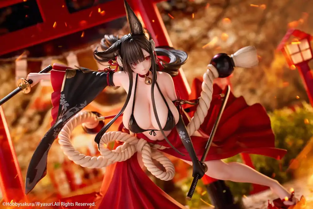 Originalna ilustracija PVC Kip 1/7 Ying Mo ilustracija avtorja Kishi yasuri 25 cm fotografija izdelka