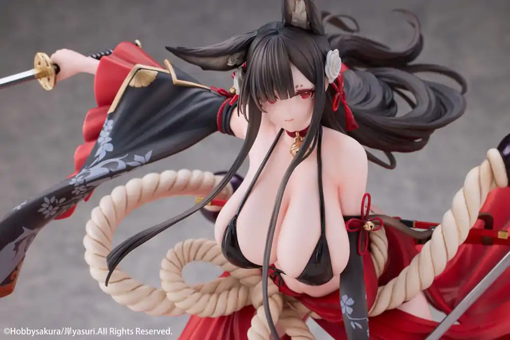 Originalna ilustracija PVC Kip 1/7 Ying Mo ilustracija avtorja Kishi yasuri 25 cm fotografija izdelka