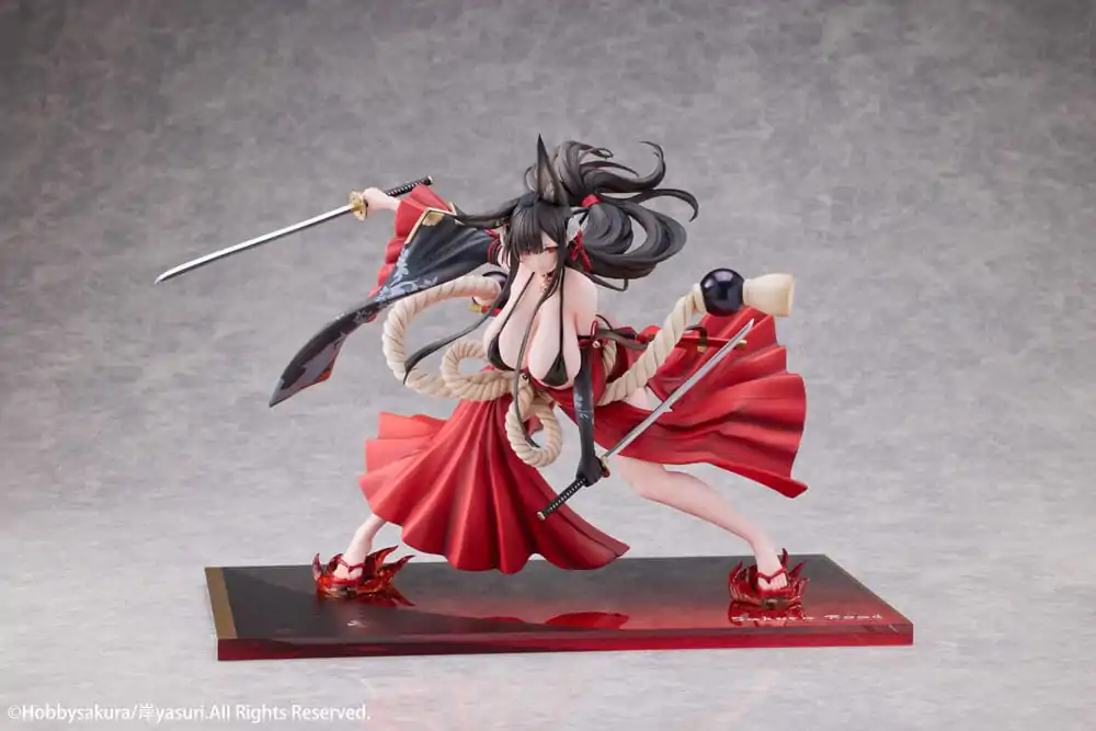 Originalna ilustracija PVC Kip 1/7 Ying Mo ilustracija avtorja Kishi yasuri 25 cm fotografija izdelka