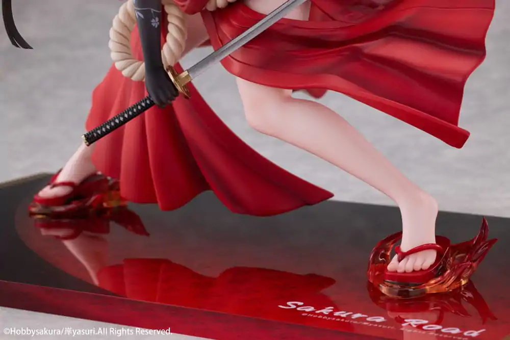 Originalna ilustracija PVC Kip 1/7 Ying Mo ilustracija avtorja Kishi yasuri 25 cm fotografija izdelka
