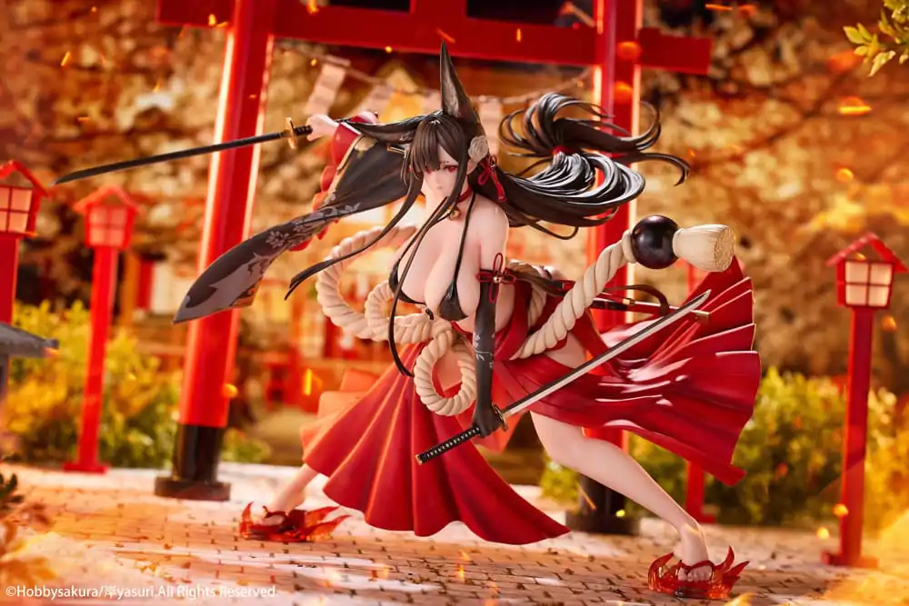 Originalna ilustracija PVC Kip 1/7 Ying Mo ilustracija avtorja Kishi yasuri 25 cm fotografija izdelka