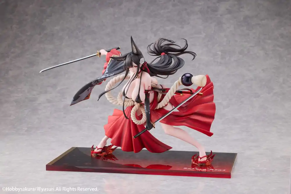 Originalna ilustracija PVC Kip 1/7 Ying Mo ilustracija avtorja Kishi yasuri 25 cm fotografija izdelka