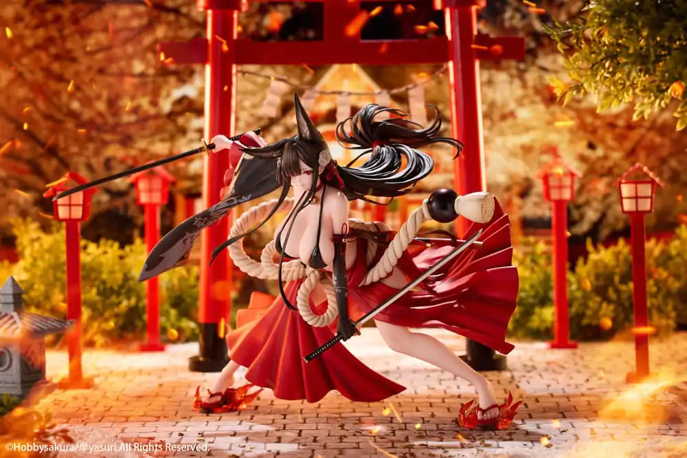 Originalna ilustracija PVC Kip 1/7 Ying Mo ilustracija avtorja Kishi yasuri 25 cm fotografija izdelka