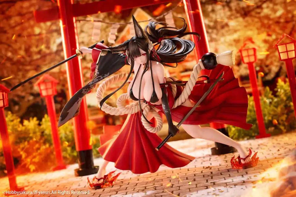 Originalna ilustracija PVC Kip 1/7 Ying Mo ilustracija avtorja Kishi yasuri 25 cm fotografija izdelka