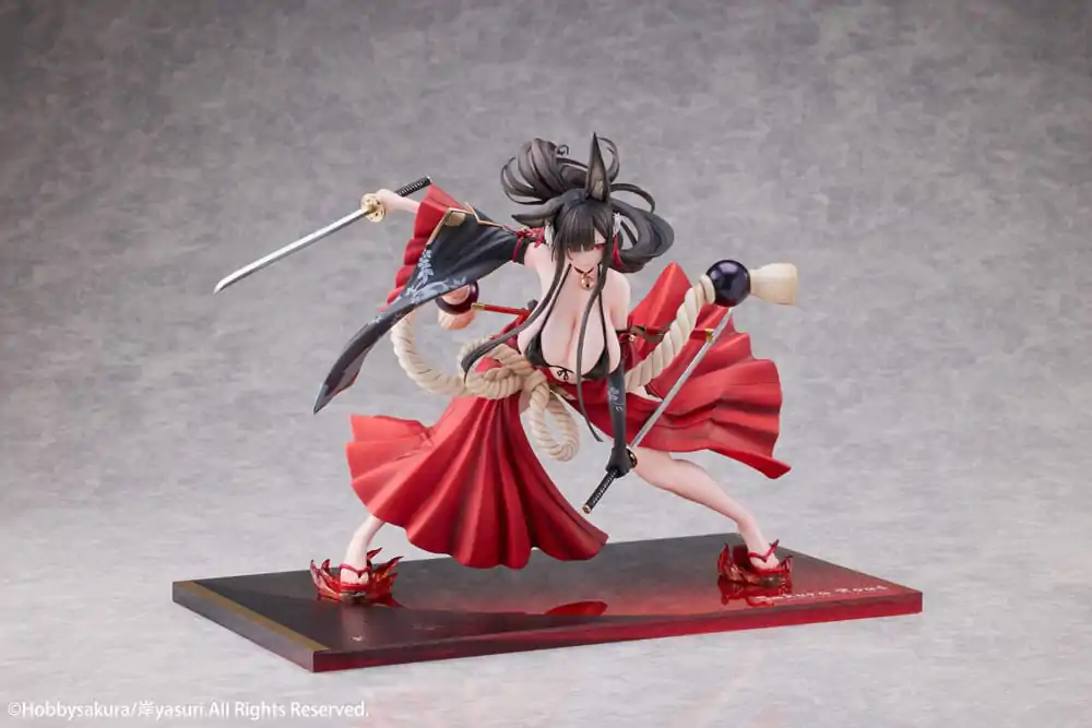Originalna ilustracija PVC Kip 1/7 Ying Mo ilustracija avtorja Kishi yasuri 25 cm fotografija izdelka