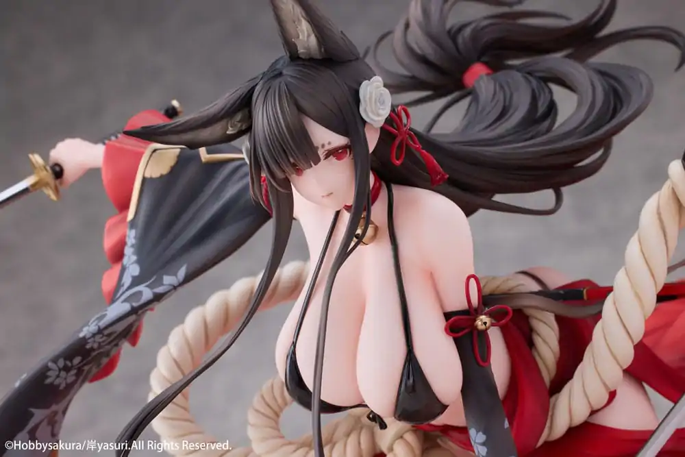 Originalna ilustracija PVC Kip 1/7 Ying Mo ilustracija avtorja Kishi yasuri 25 cm fotografija izdelka