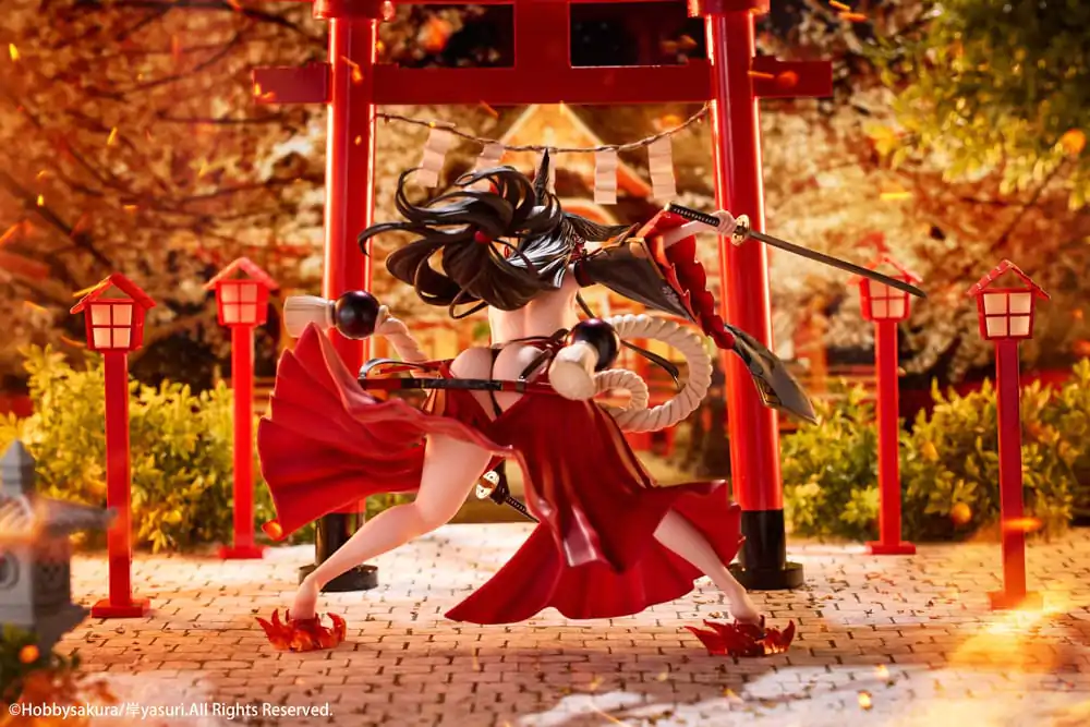 Originalna ilustracija PVC Kip 1/7 Ying Mo ilustracija avtorja Kishi yasuri 25 cm fotografija izdelka