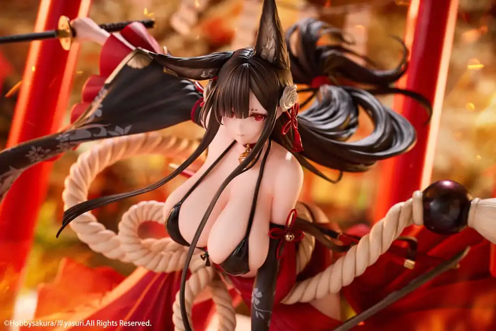Originalna ilustracija PVC Kip 1/7 Ying Mo ilustracija avtorja Kishi yasuri 25 cm fotografija izdelka