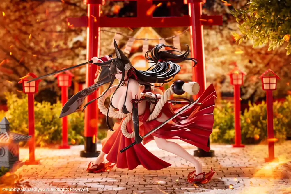 Originalna ilustracija PVC Kip 1/7 Ying Mo ilustracija avtorja Kishi yasuri 25 cm fotografija izdelka