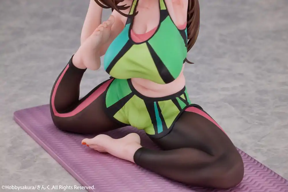 Original Illustration PVC Kip 1/7 Yoga Shoujo illustration by Kinku Bonus Inclusive Limited Edition 14 cm fotografija izdelka