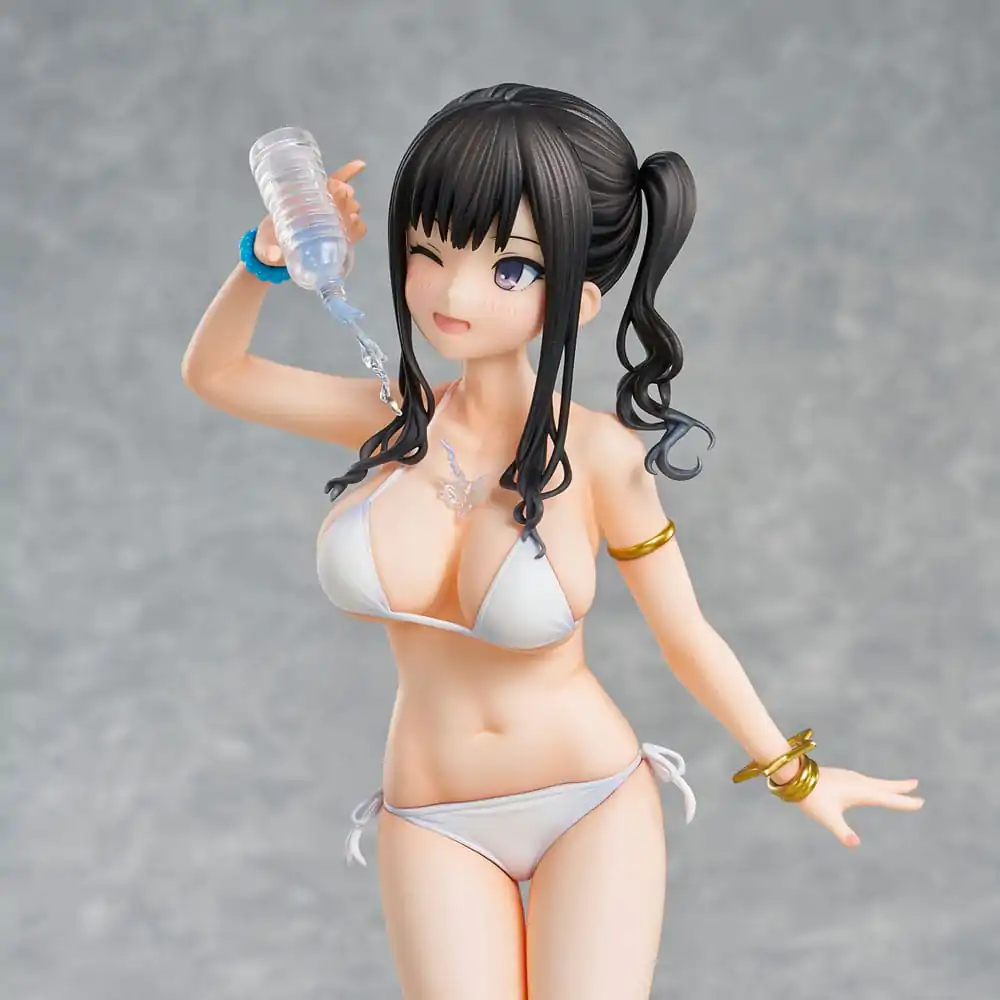 Originalna ilustracija PVC Kip Kaede Illustration Miyuki Sasaki Summer Cloud White Bikini Ver. 25 cm fotografija izdelka