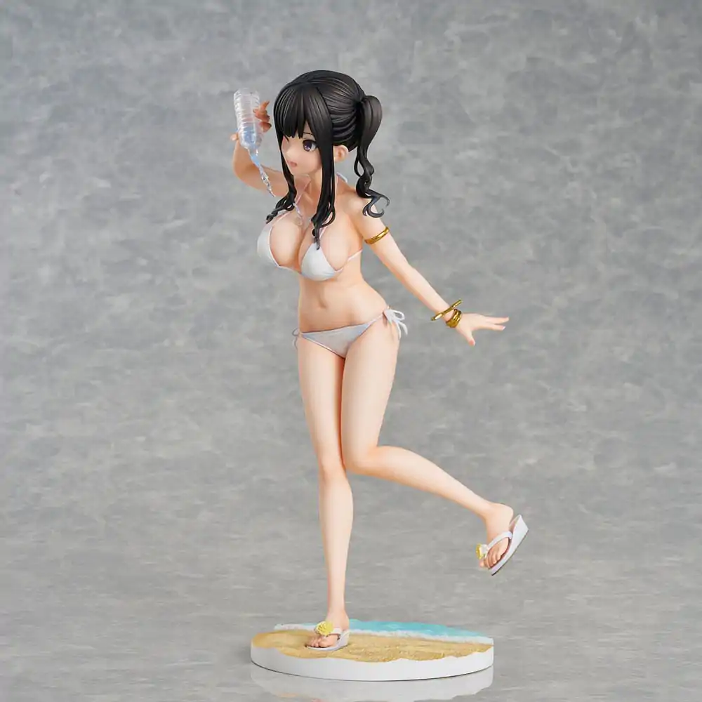 Originalna ilustracija PVC Kip Kaede Illustration Miyuki Sasaki Summer Cloud White Bikini Ver. 25 cm fotografija izdelka