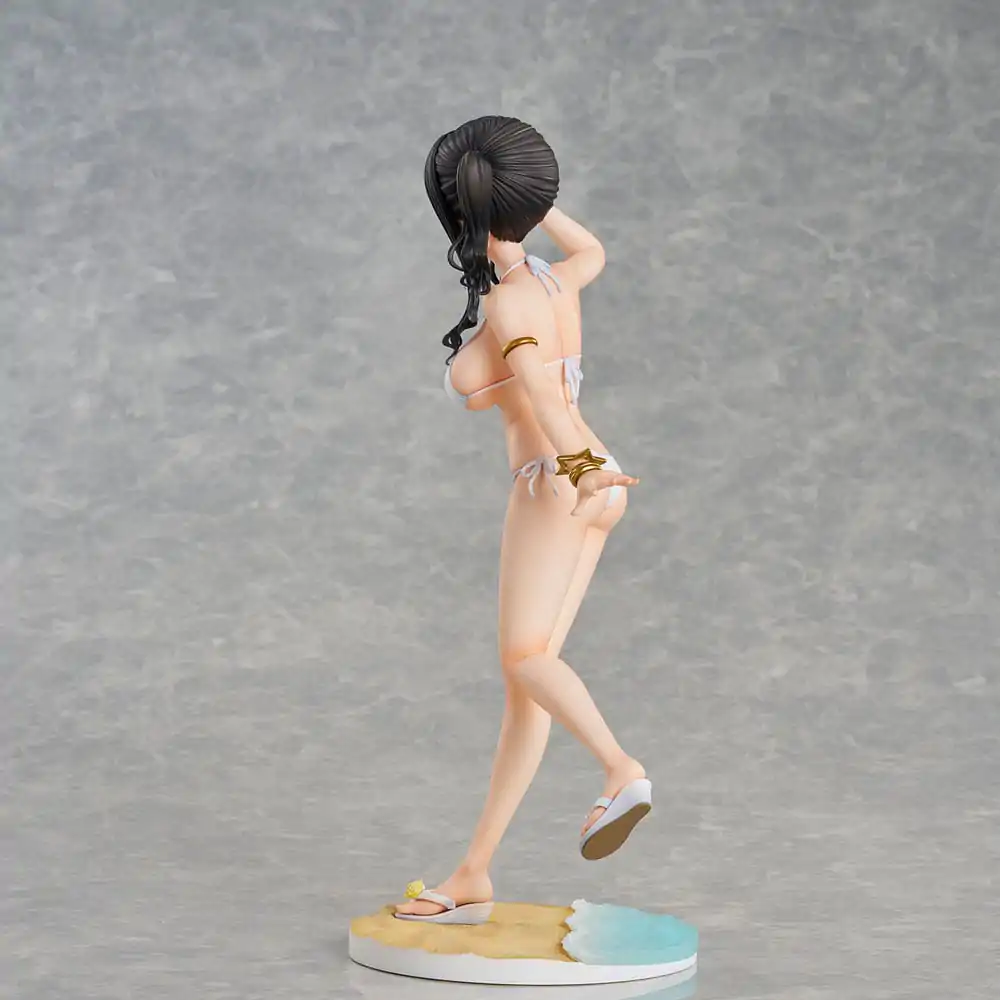 Originalna ilustracija PVC Kip Kaede Illustration Miyuki Sasaki Summer Cloud White Bikini Ver. 25 cm fotografija izdelka