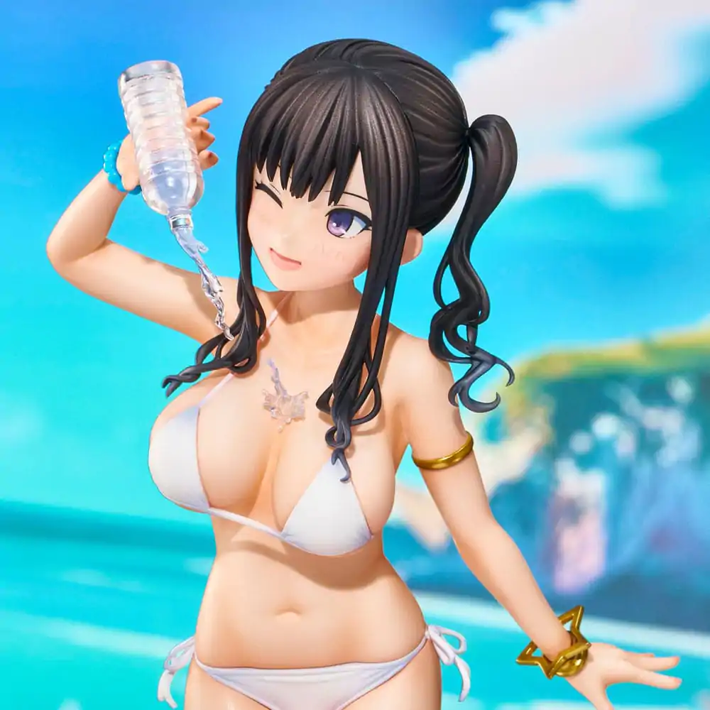 Originalna ilustracija PVC Kip Kaede Illustration Miyuki Sasaki Summer Cloud White Bikini Ver. 25 cm fotografija izdelka