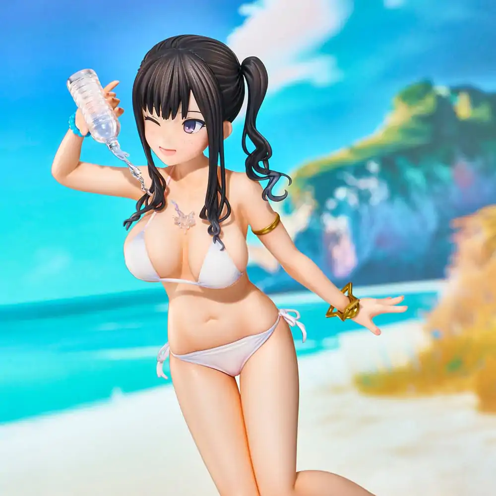 Originalna ilustracija PVC Kip Kaede Illustration Miyuki Sasaki Summer Cloud White Bikini Ver. 25 cm fotografija izdelka