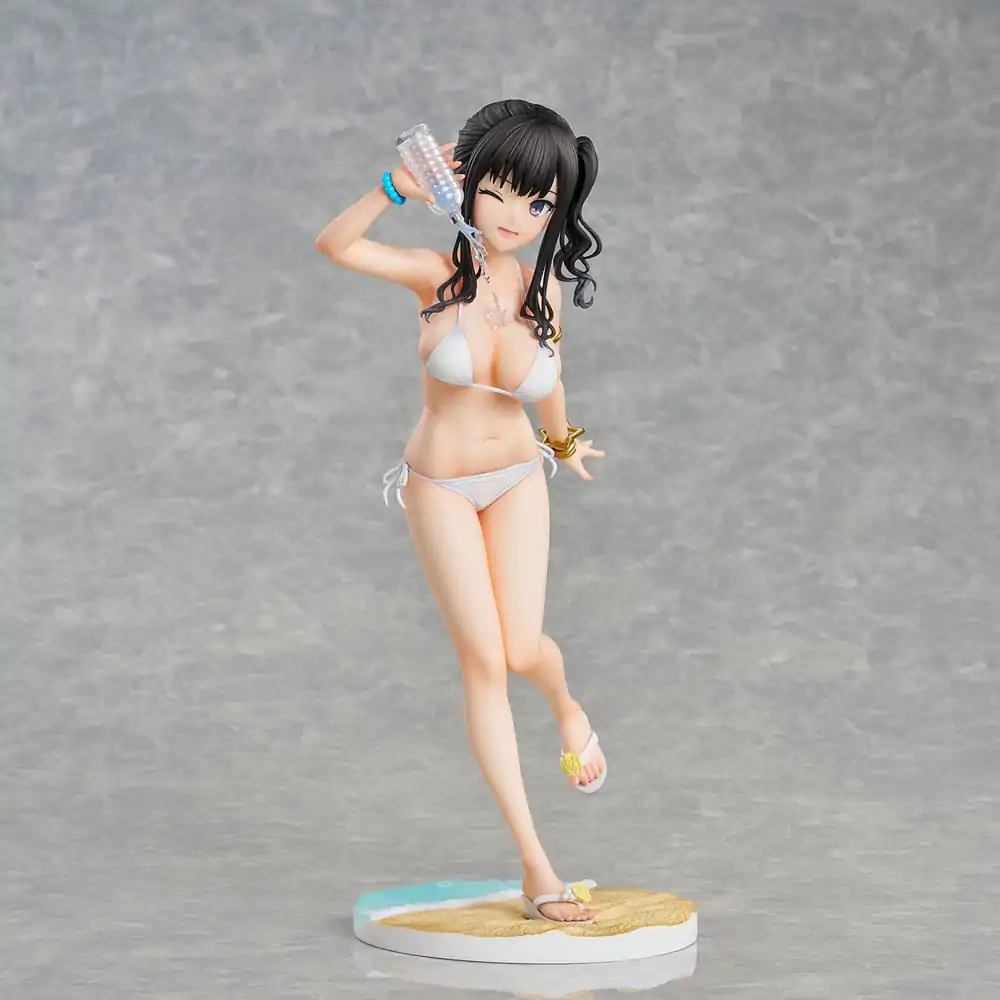 Originalna ilustracija PVC Kip Kaede Illustration Miyuki Sasaki Summer Cloud White Bikini Ver. 25 cm fotografija izdelka