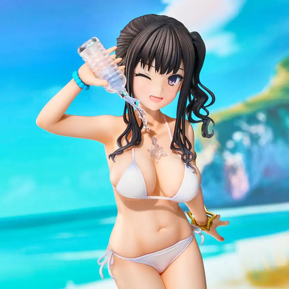 Originalna ilustracija PVC Kip Kaede Illustration Miyuki Sasaki Summer Cloud White Bikini Ver. 25 cm fotografija izdelka