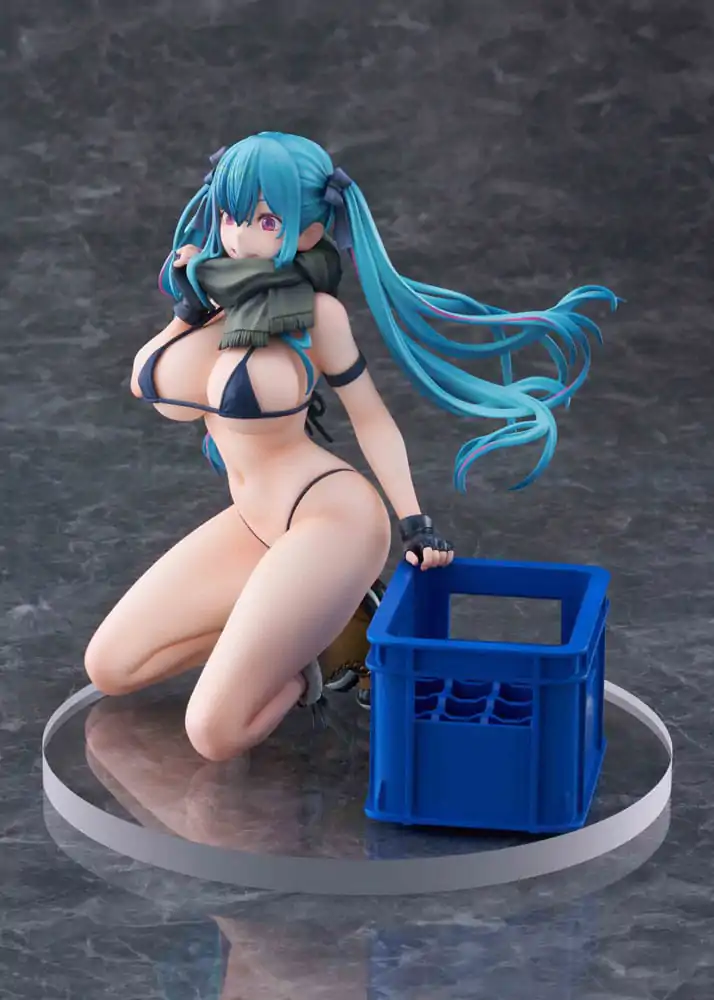 Original Illustration PVC Kip 1/7 Warehouse Aoko Illustration by FreeStyle AmiAmi Limited Edition 16 cm fotografija izdelka