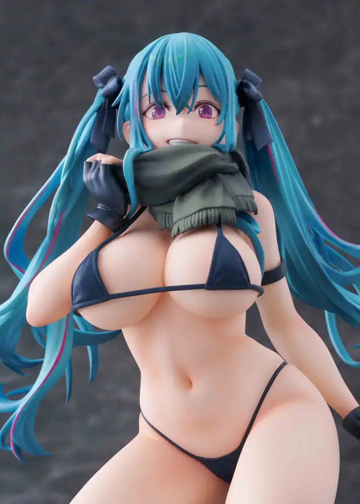 Original Illustration PVC Kip 1/7 Warehouse Aoko Illustration by FreeStyle AmiAmi Limited Edition 16 cm fotografija izdelka