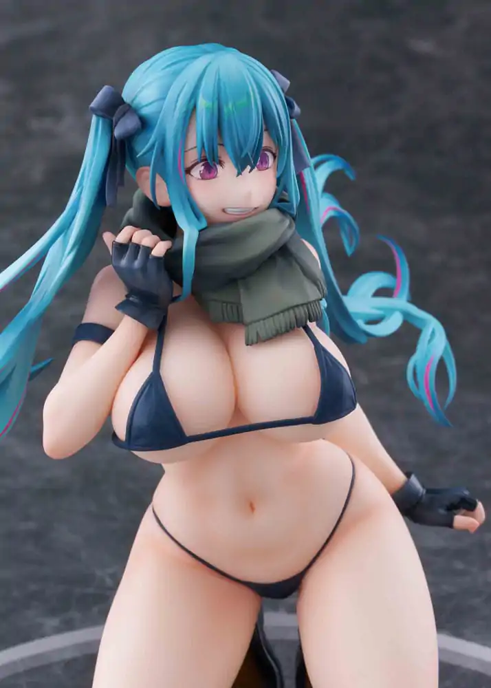 Original Illustration PVC Kip 1/7 Warehouse Aoko Illustration by FreeStyle AmiAmi Limited Edition 16 cm fotografija izdelka