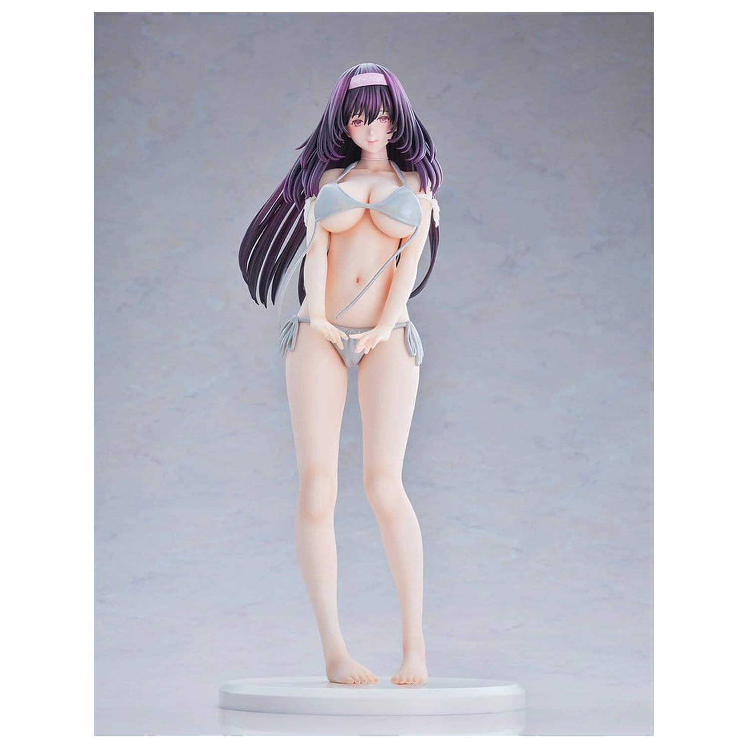 Original Model Kip 1/5 Tomoe Sakura Swimsuit Black Hair Ver. Illustration by Toshi Tsutakaze 32 cm fotografija izdelka