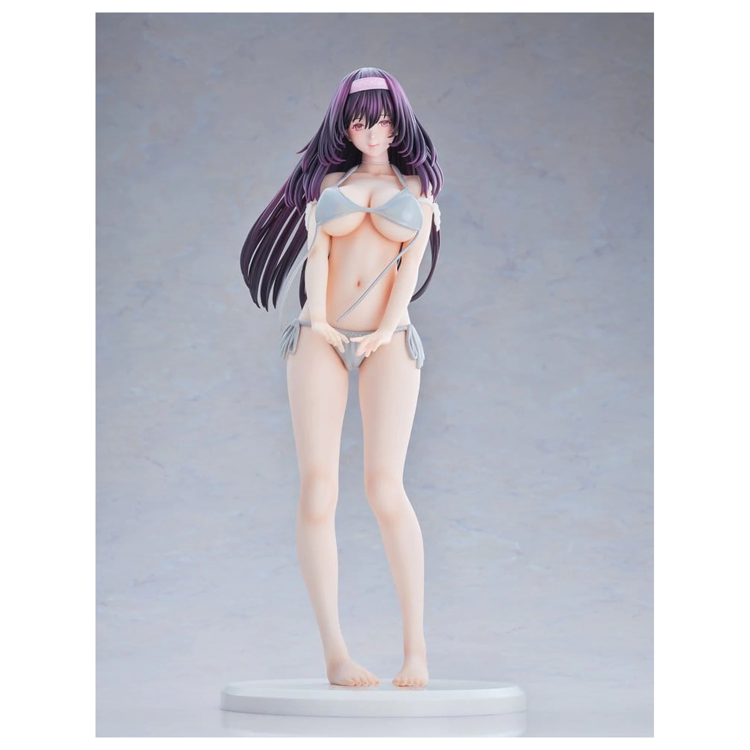 Original Model Kip 1/5 Tomoe Sakura Swimsuit Black Hair Ver. Illustration by Toshi Tsutakaze 32 cm fotografija izdelka