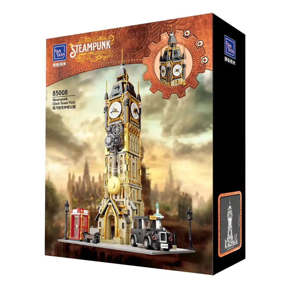 Original-Steampunk Series Construction Set Steampunk Stolp sClock Tower Park 58 cm fotografija izdelka