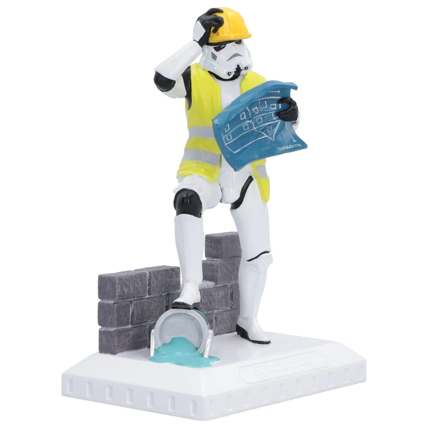 Original Stormtrooper figura Hit a Brick Wall 18 cm fotografija izdelka