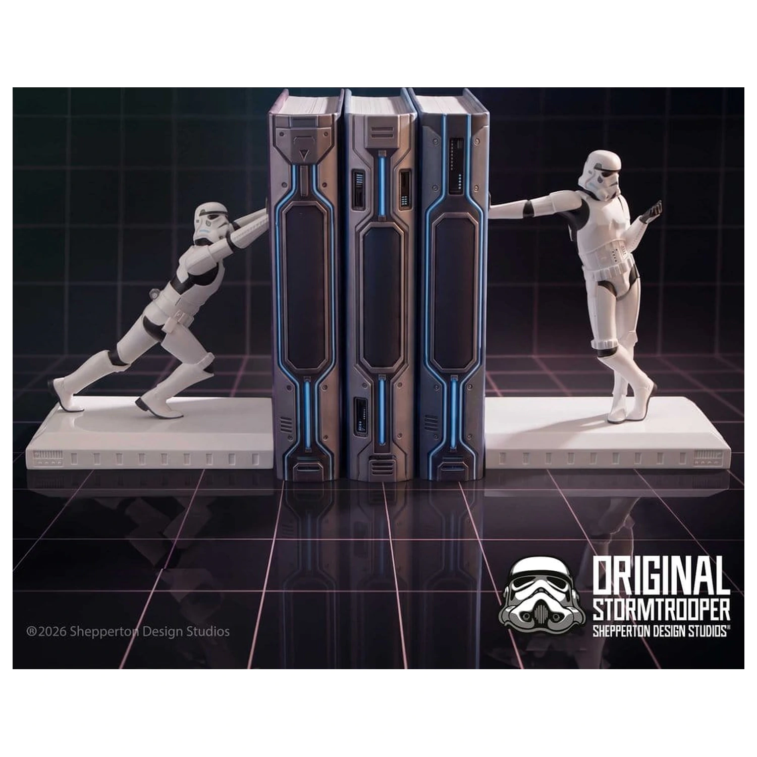 Original Stormtrooper Knjižne opore Working Hard Hardly Working 19 cm fotografija izdelka
