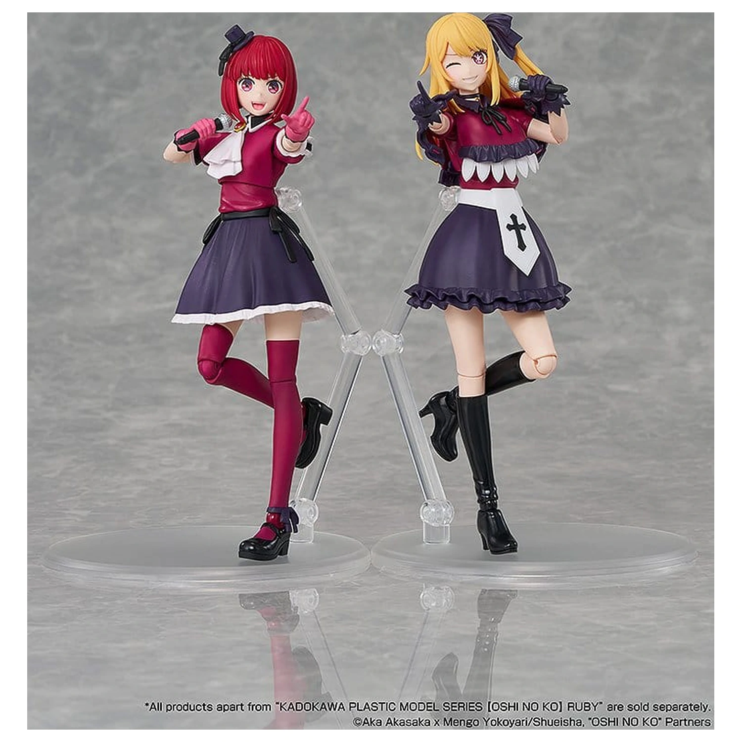 Oshi no Ko KADOKAWA PLASTIC MODEL SERIES Komplet plastičnega modela Ruby 16 cm fotografija izdelka