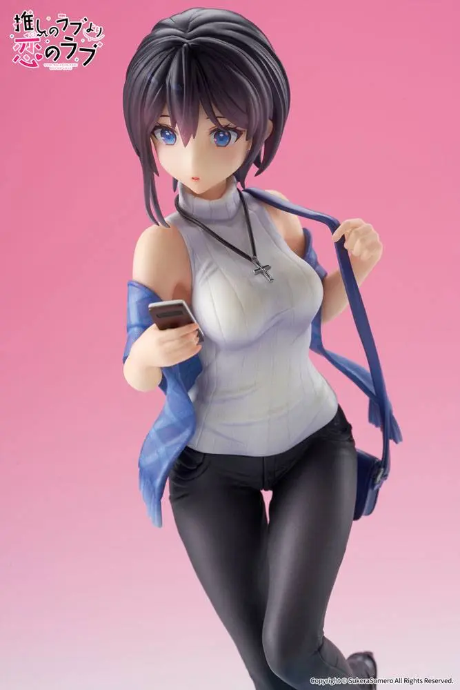 OshiRabu: Waifus Over Husbandos Kip 1/7 Akuru Hayahoshi 23 cm fotografija izdelka
