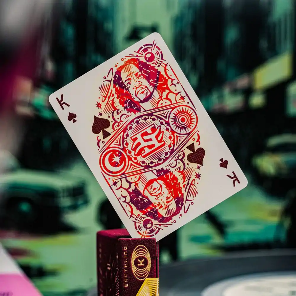 Igralne karte Outcast Playing Cards Red Velvet  fotografija izdelka