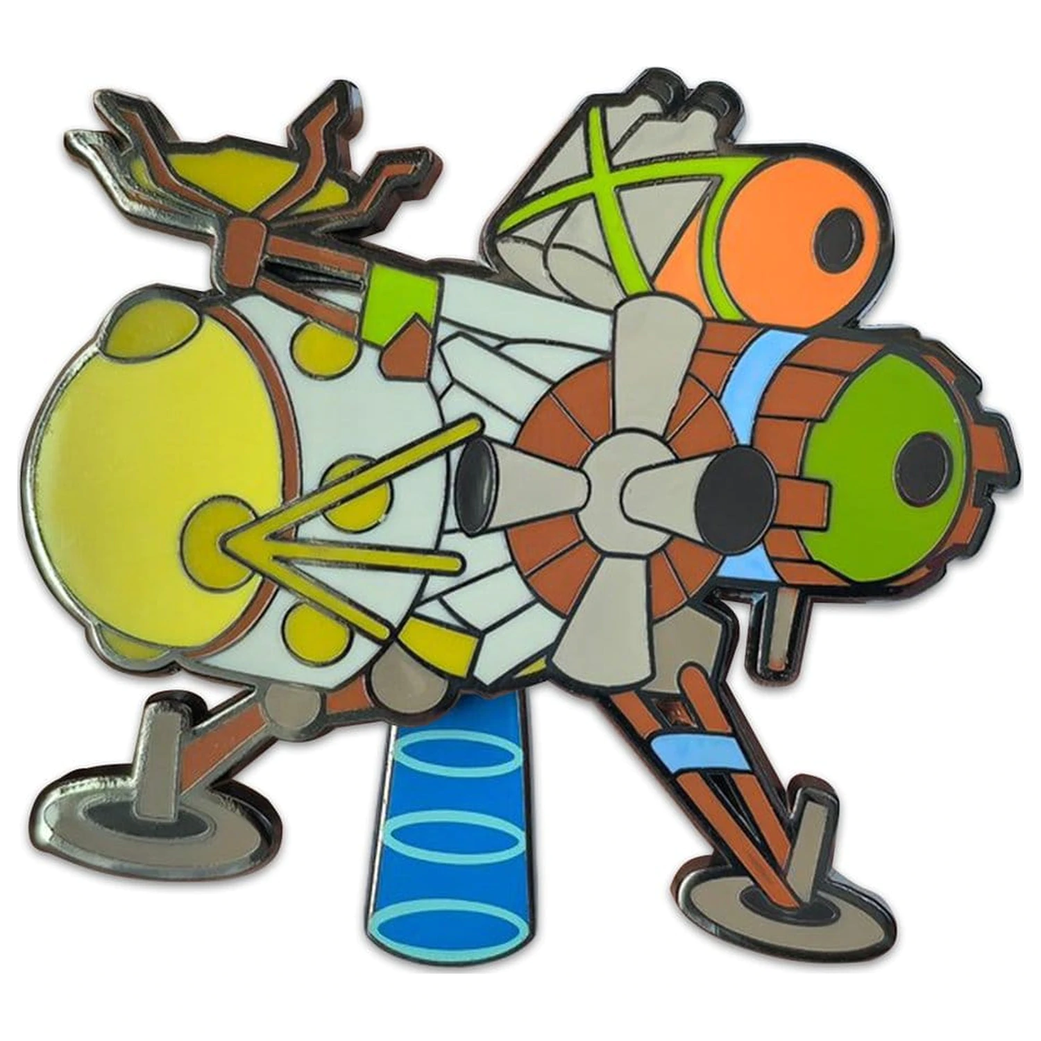 Outer Wilds priponka značka vesoljska ladja bobble 5 cm fotografija izdelka