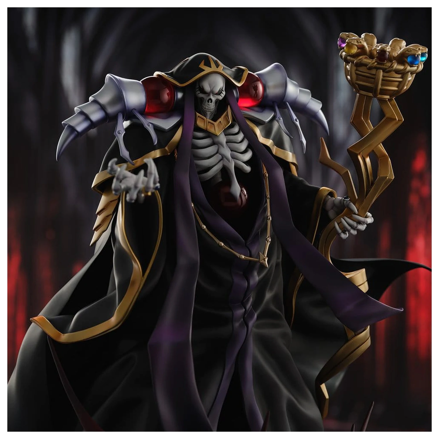 Overlord PVC figura Ainz Ooal Gown 10th Anniversary so-bin Ver. 34 cm fotografija izdelka