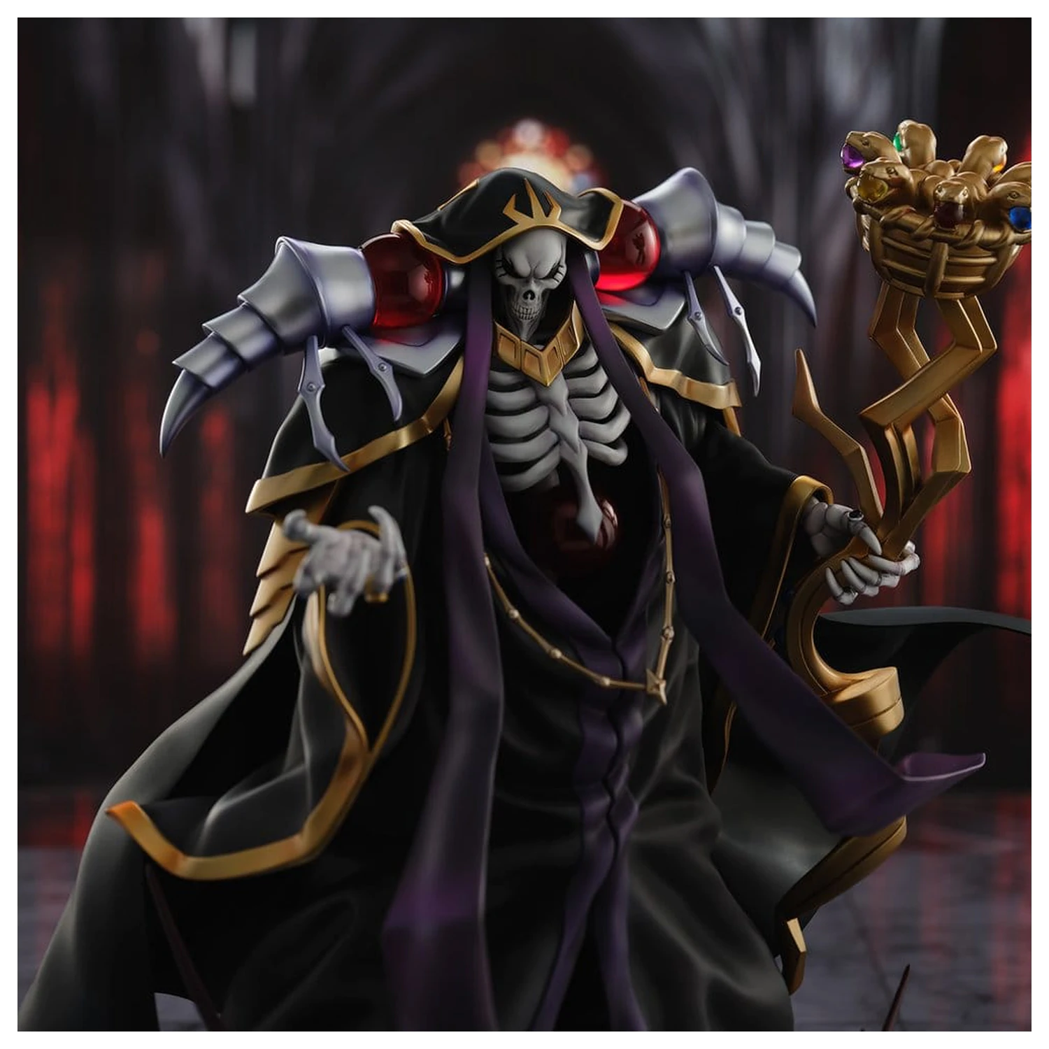 Overlord PVC figura Ainz Ooal Gown 10th Anniversary so-bin Ver. 34 cm fotografija izdelka