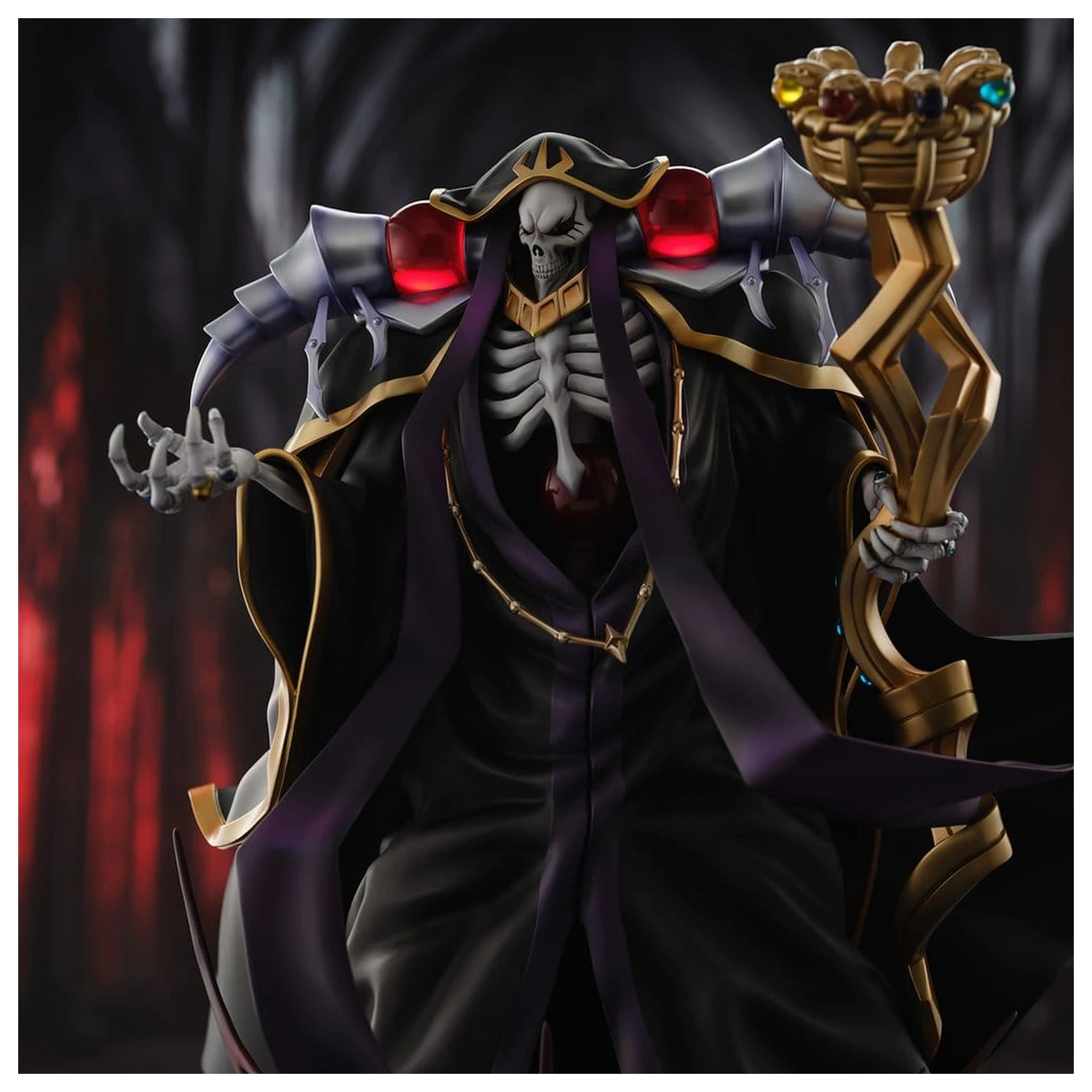 Overlord PVC figura Ainz Ooal Gown 10th Anniversary so-bin Ver. 34 cm fotografija izdelka