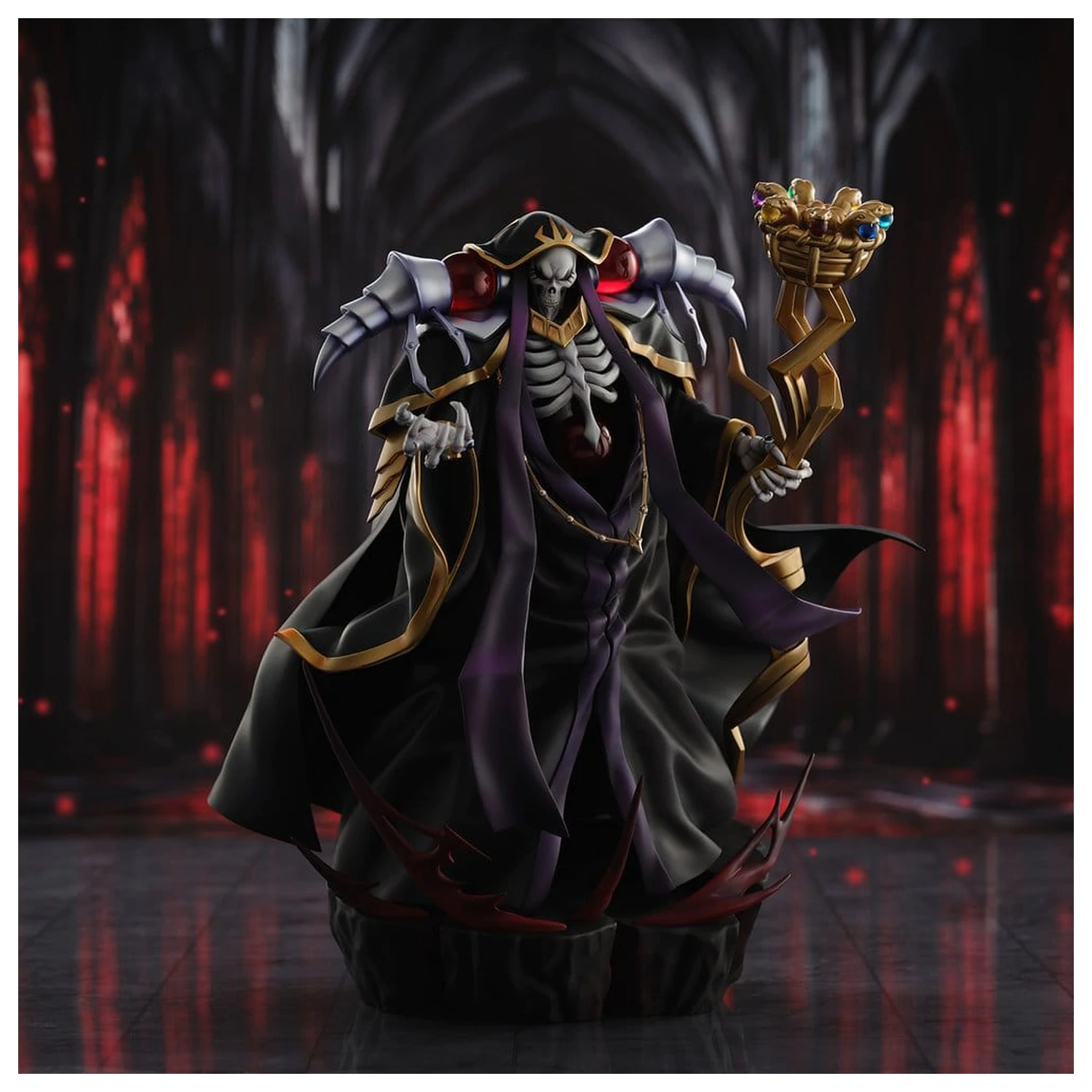 Overlord PVC figura Ainz Ooal Gown 10th Anniversary so-bin Ver. 34 cm fotografija izdelka