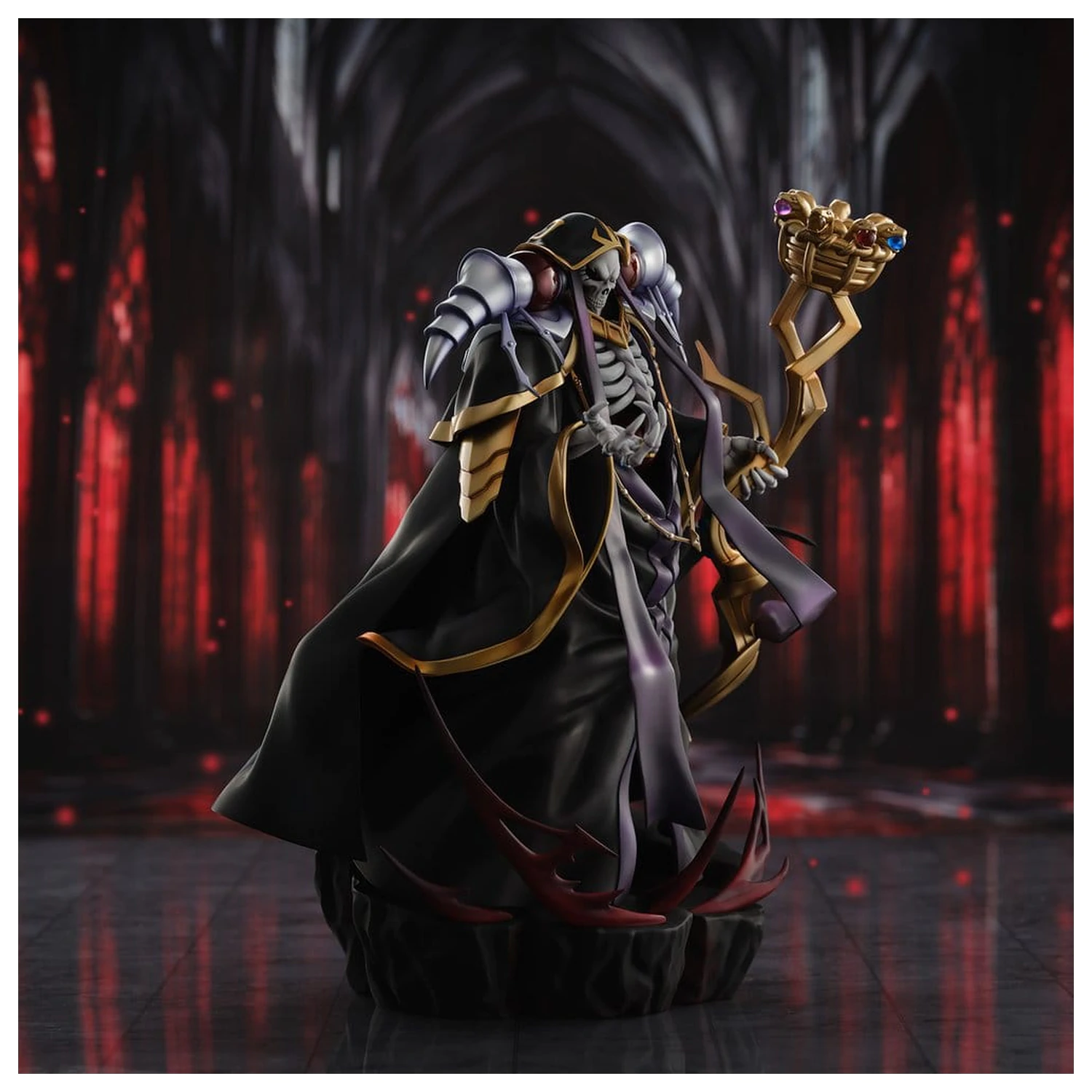 Overlord PVC figura Ainz Ooal Gown 10th Anniversary so-bin Ver. 34 cm fotografija izdelka