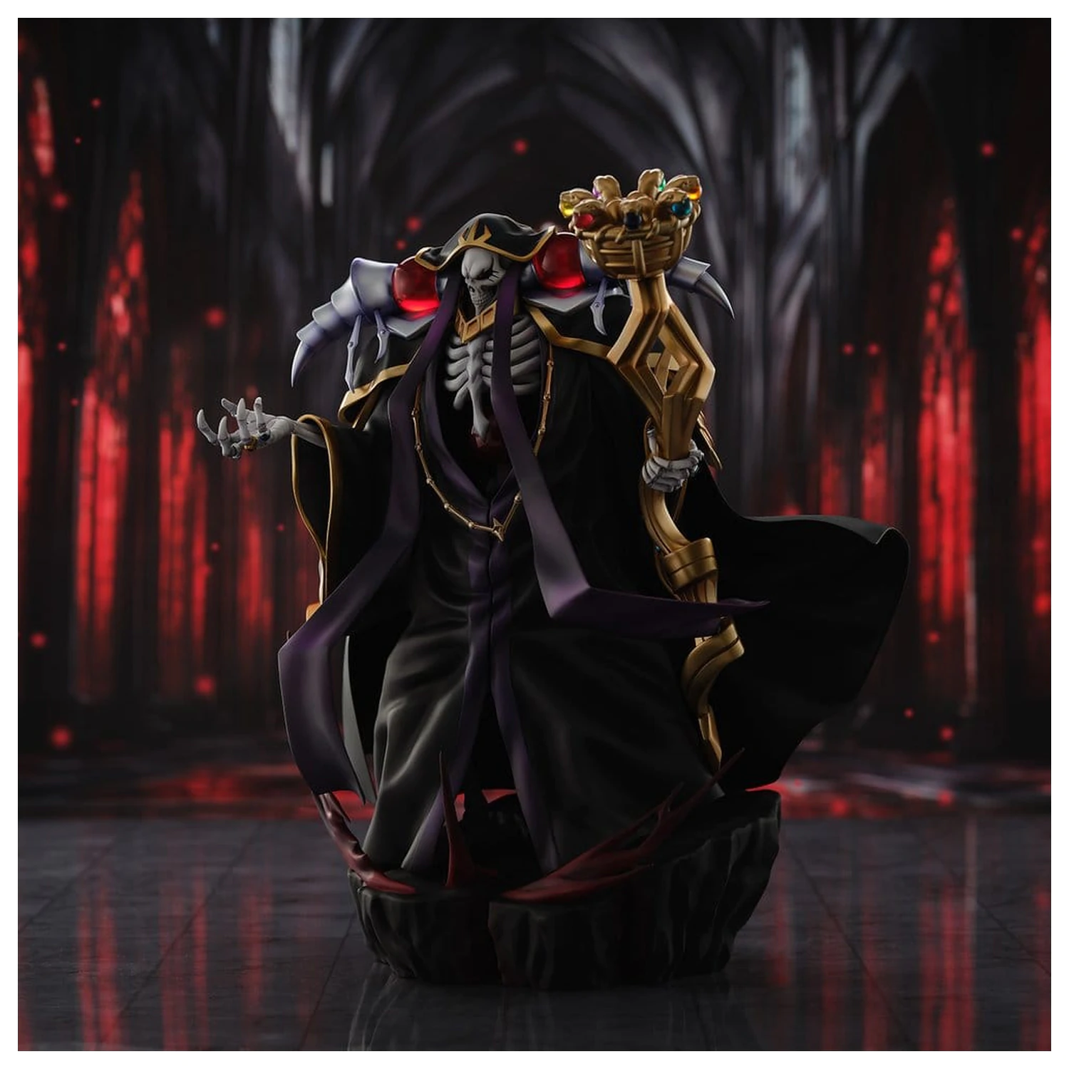 Overlord PVC figura Ainz Ooal Gown 10th Anniversary so-bin Ver. 34 cm fotografija izdelka