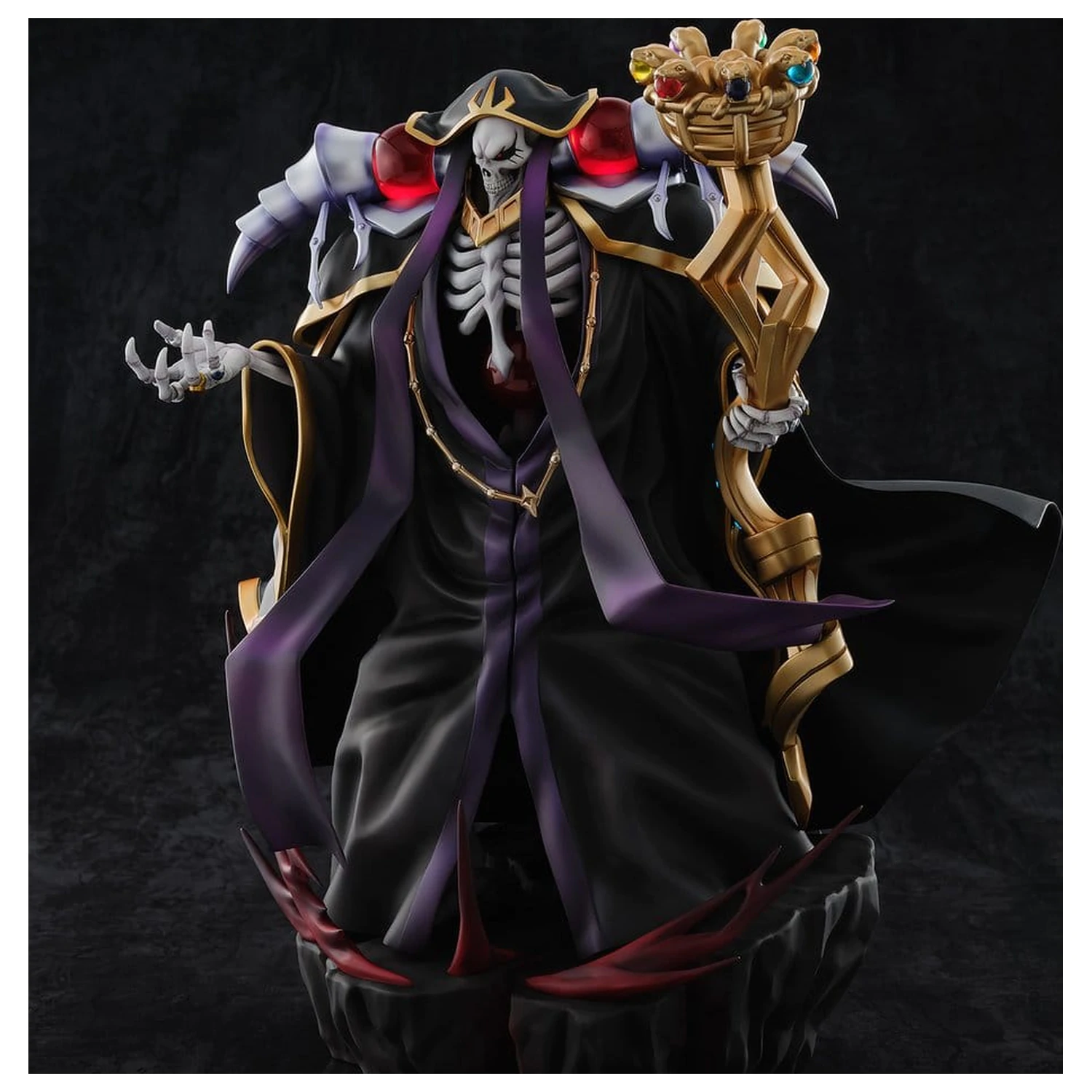 Overlord PVC figura Ainz Ooal Gown 10th Anniversary so-bin Ver. 34 cm fotografija izdelka