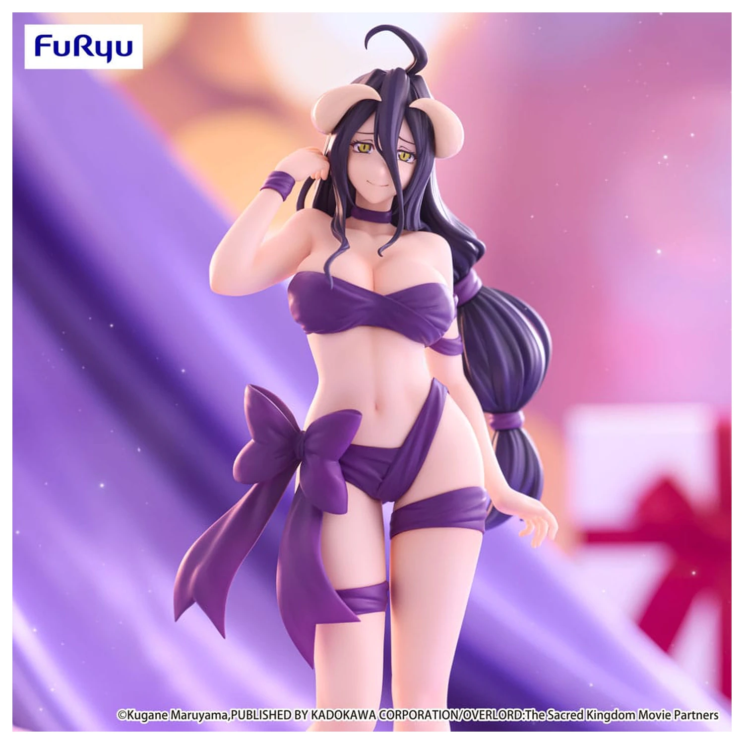 Overlord BiCute Ribbons PVC Kip Albedo 26 cm fotografija izdelka