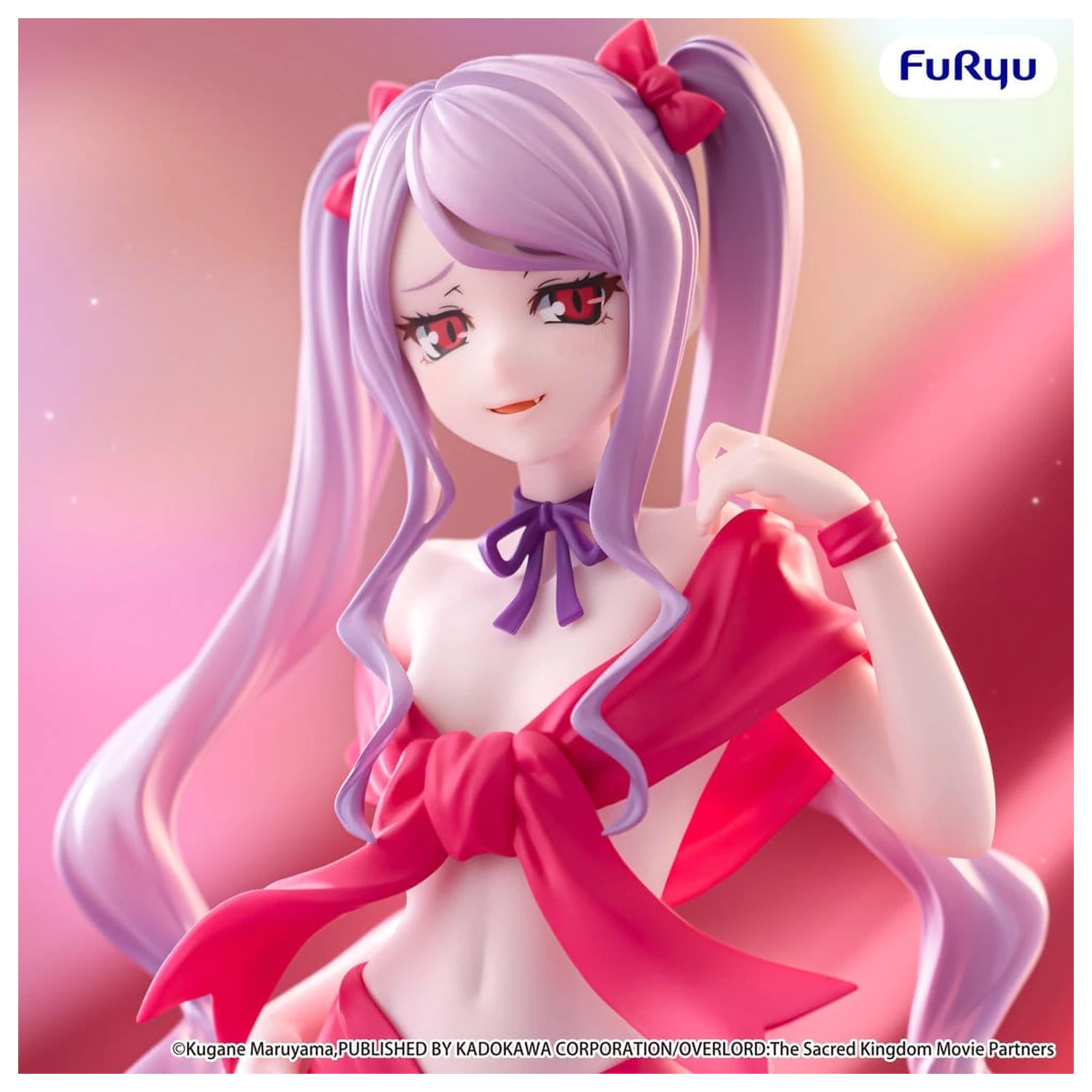 Overlord BiCute Ribbons PVC kip Shalltear 22 cm fotografija izdelka