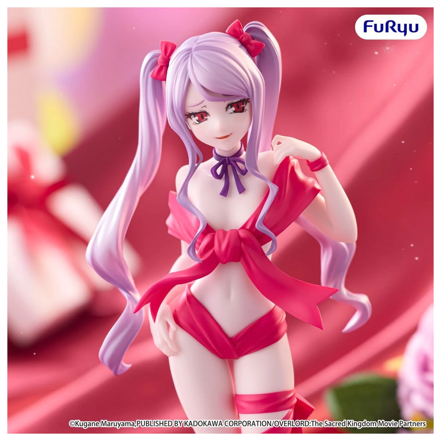 Overlord BiCute Ribbons PVC kip Shalltear 22 cm fotografija izdelka